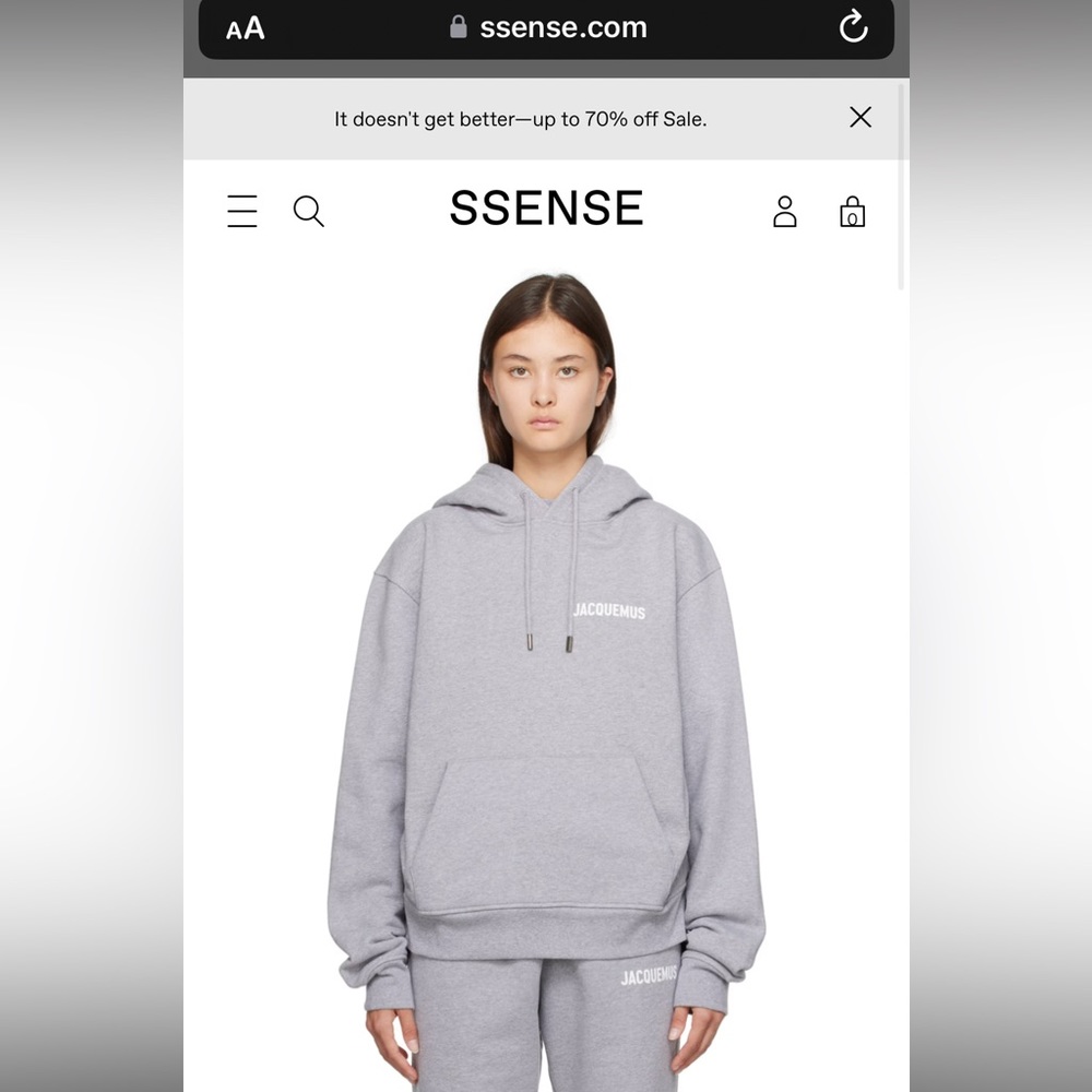 Jacqumus hoodie